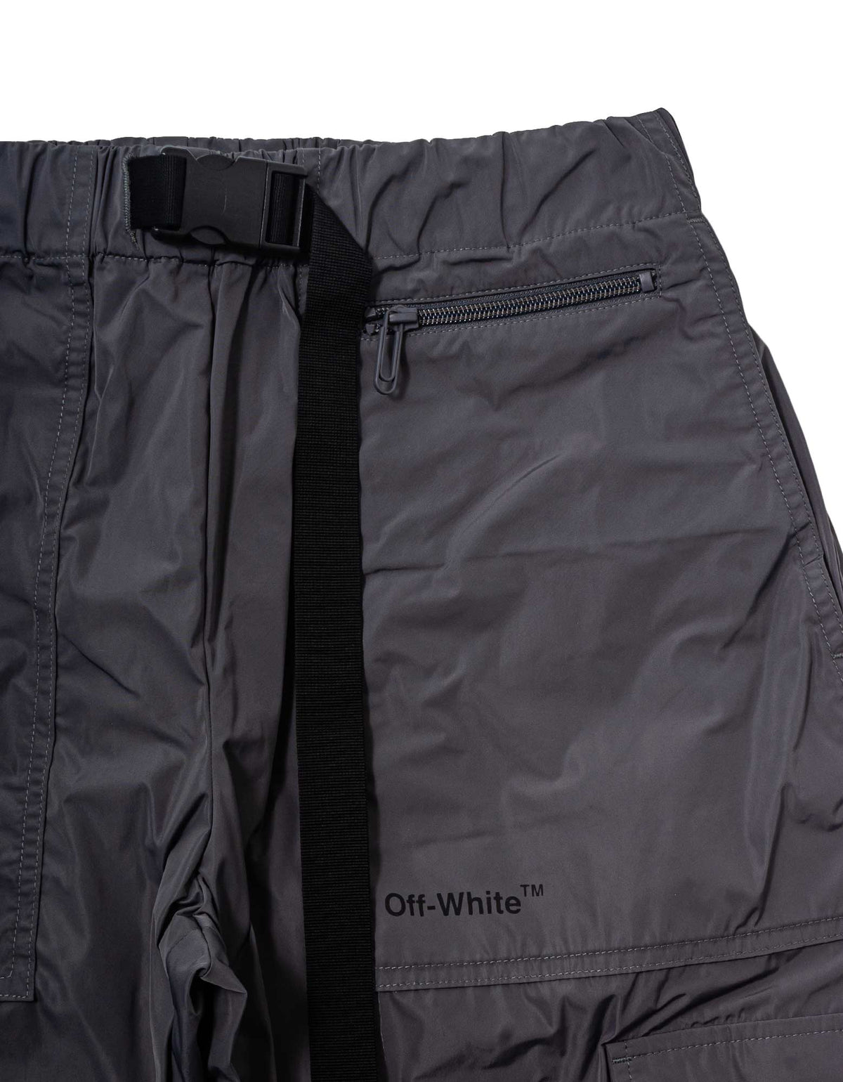 Off-White Grey Diag Tab Cargo Pants
