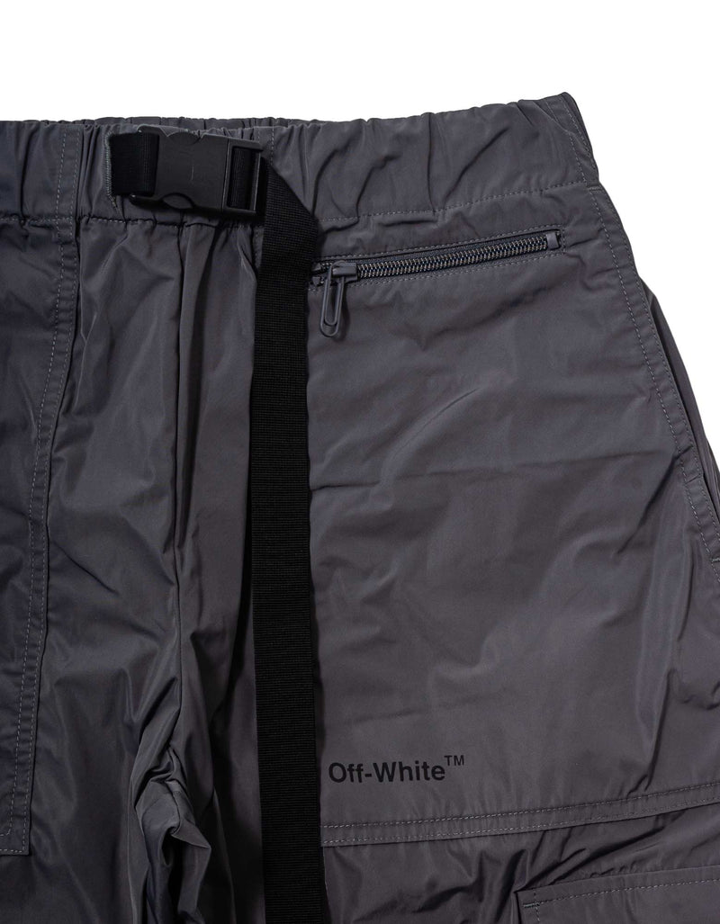 Off-White Grey Diag Tab Cargo Pants