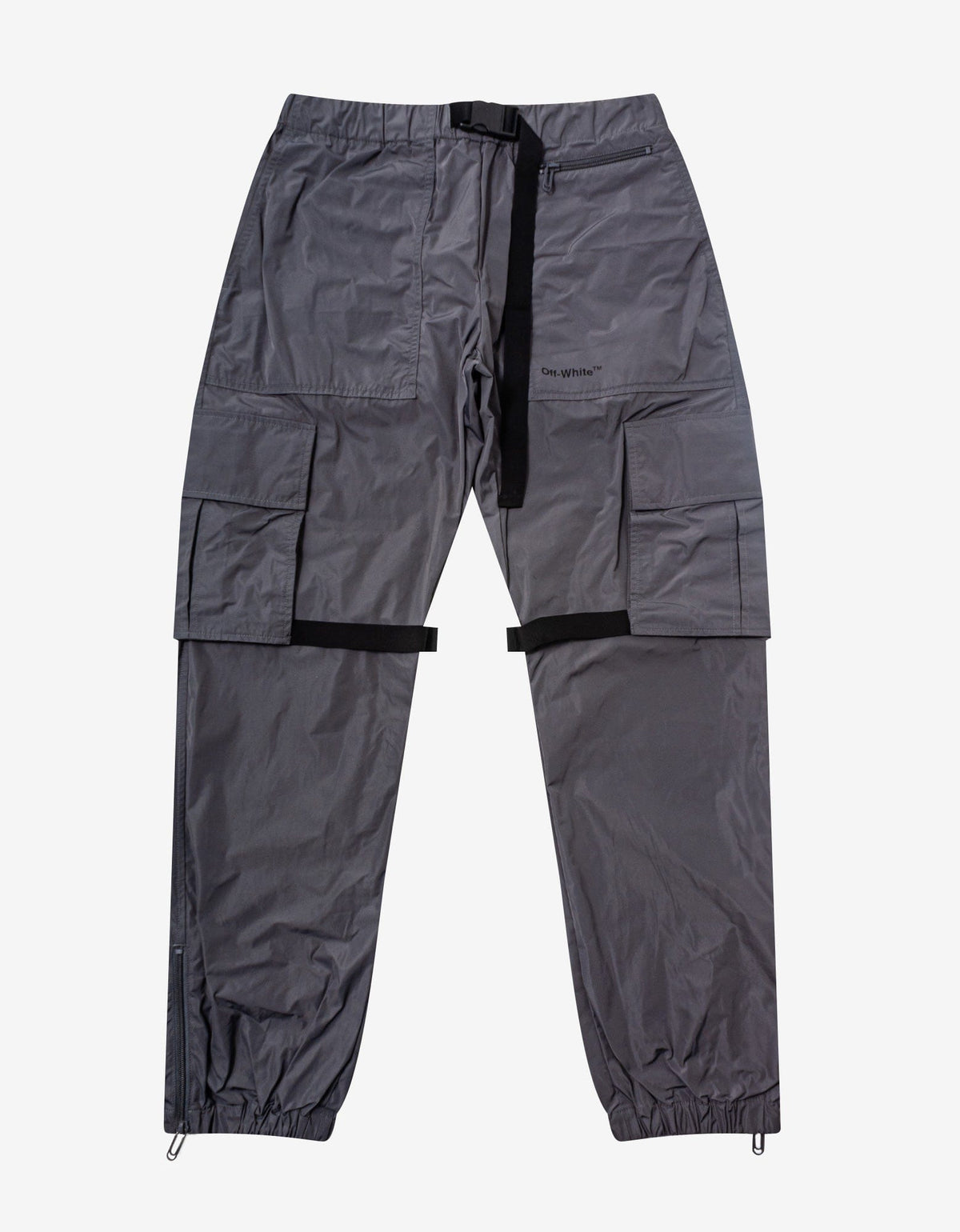 Off-White Grey Diag Tab Cargo Pants