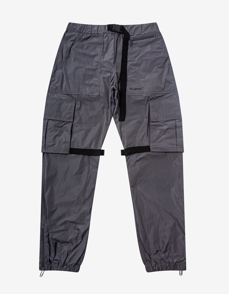 Off-White Grey Diag Tab Cargo Pants