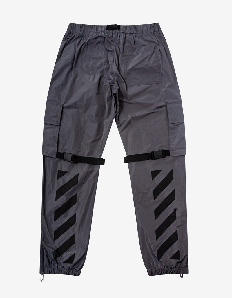 Off-White Grey Diag Tab Cargo Pants