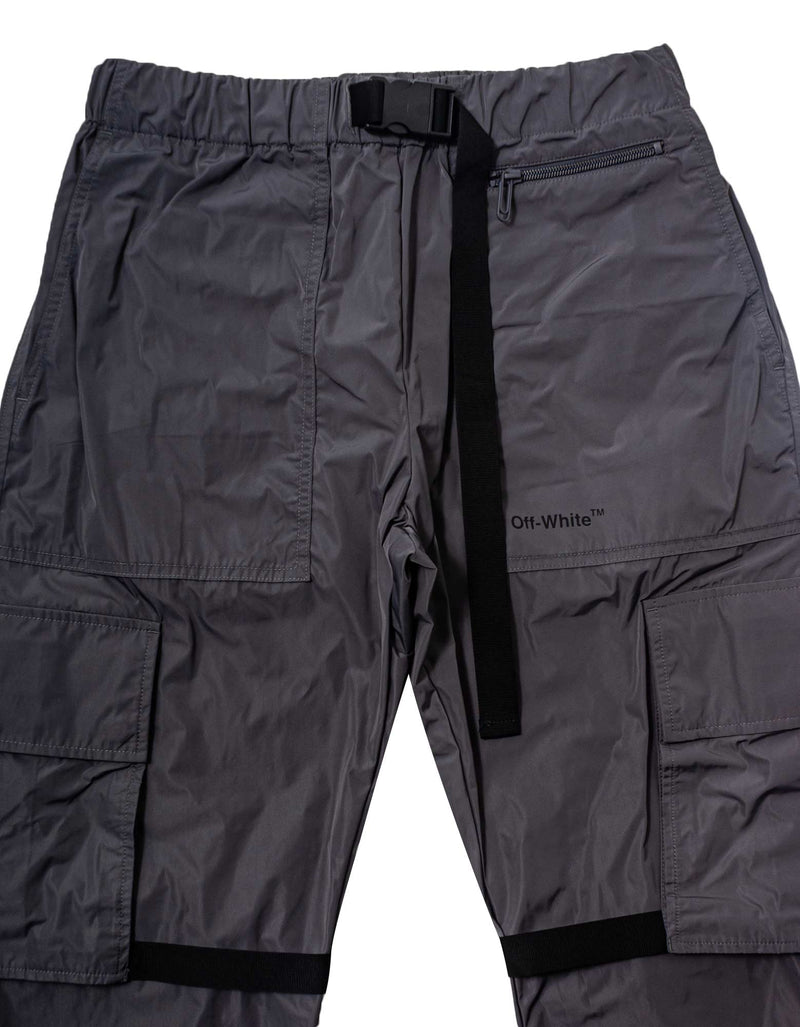Off-White Grey Diag Tab Cargo Pants