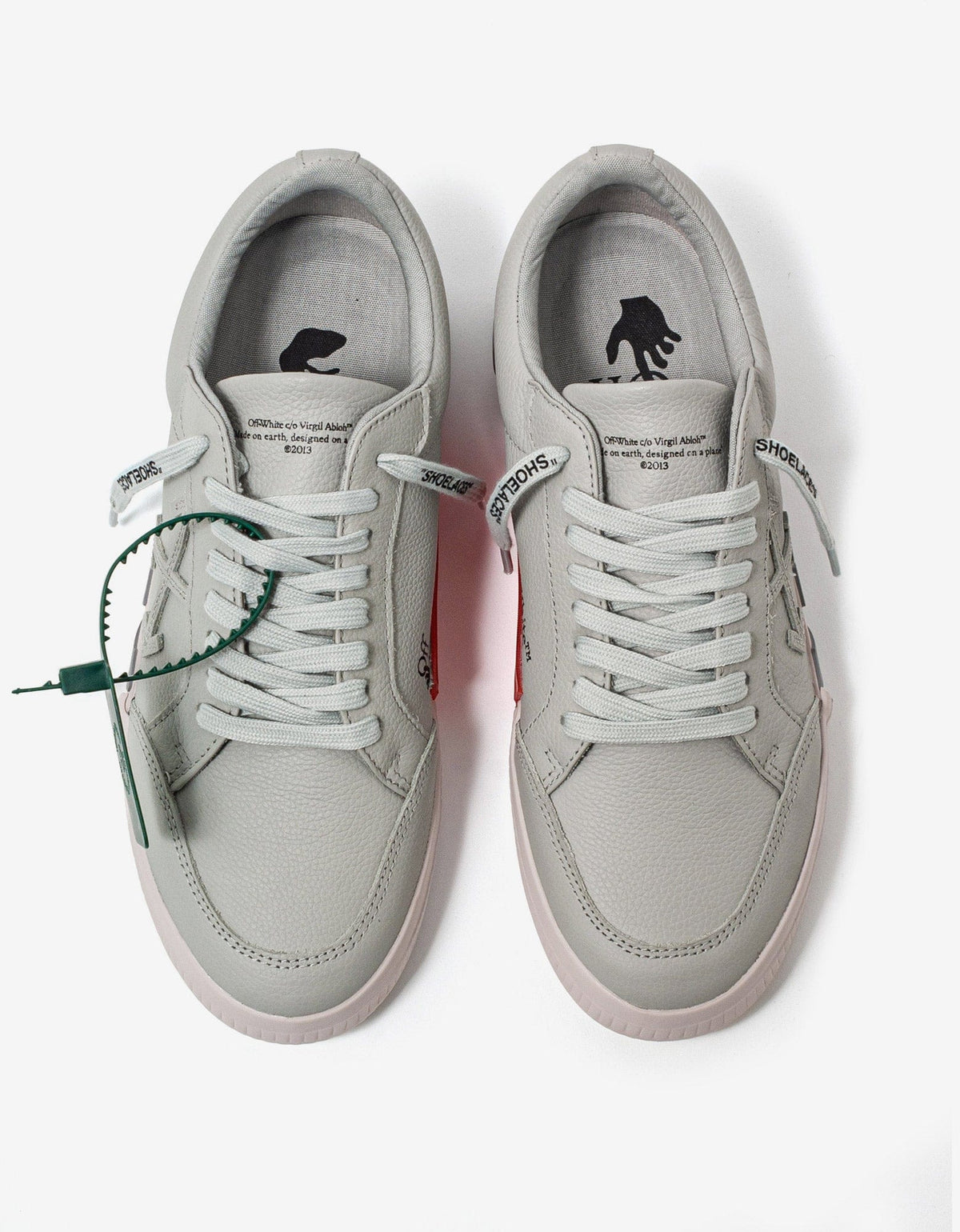 Off-White Grey Low Vulcanized Trainers