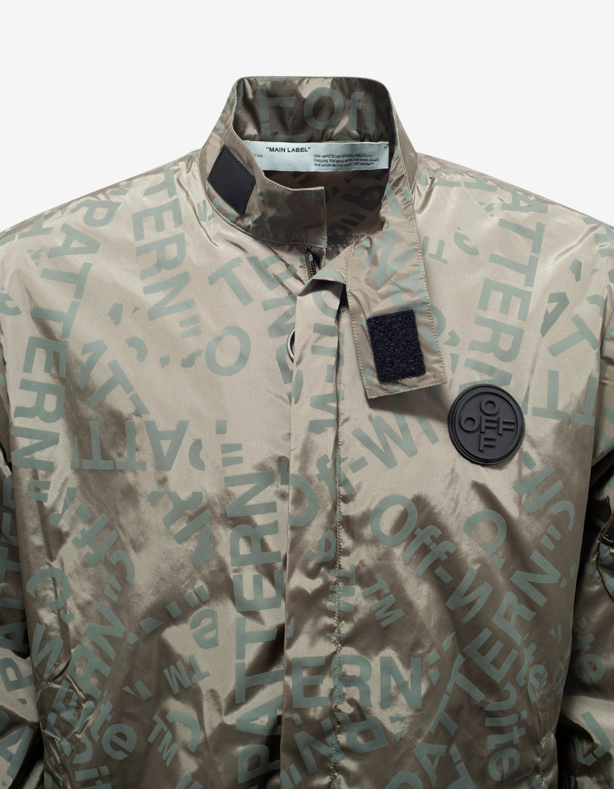 Off-White Military Green Thermo Pocket Jacket