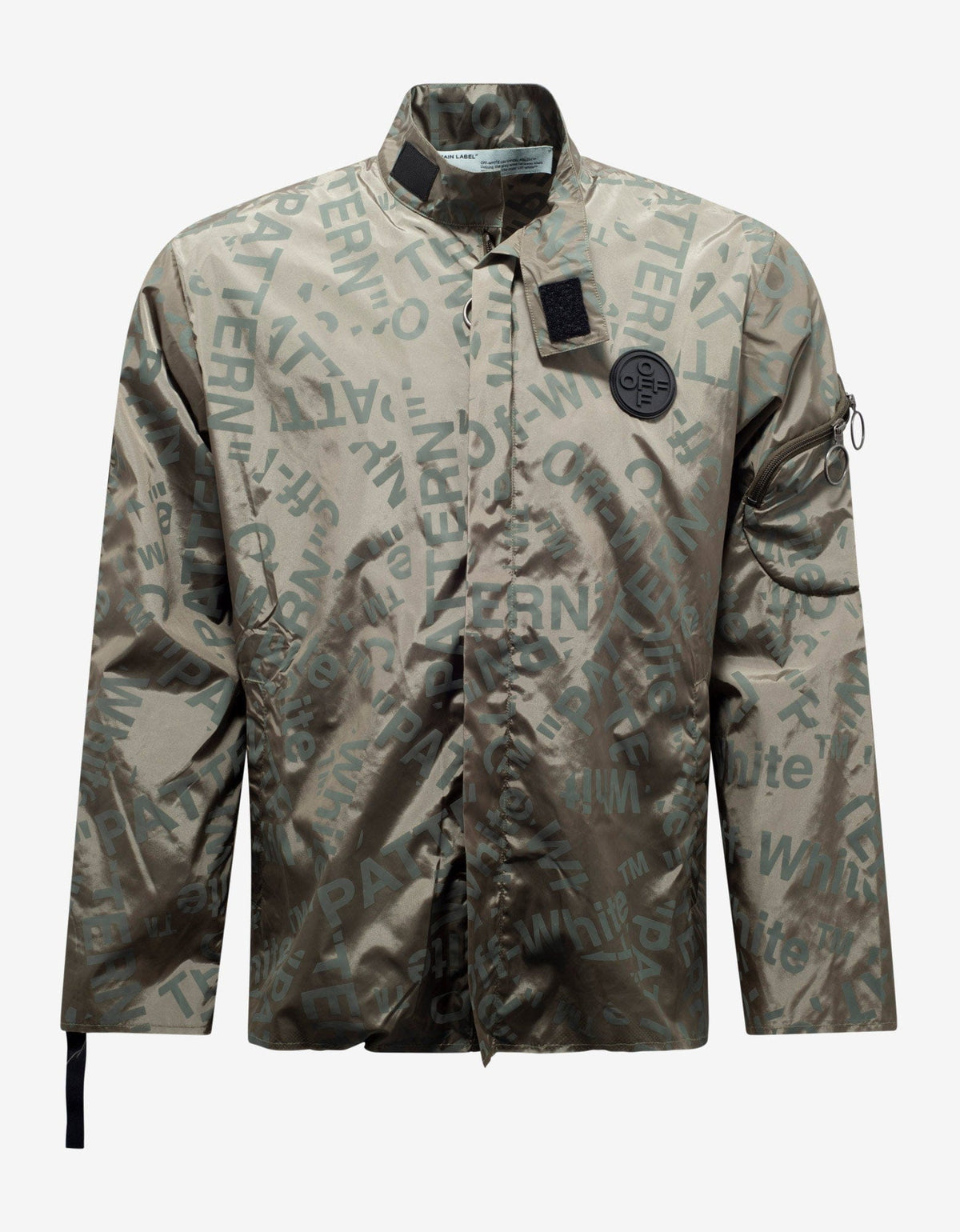Off-White Military Green Thermo Pocket Jacket