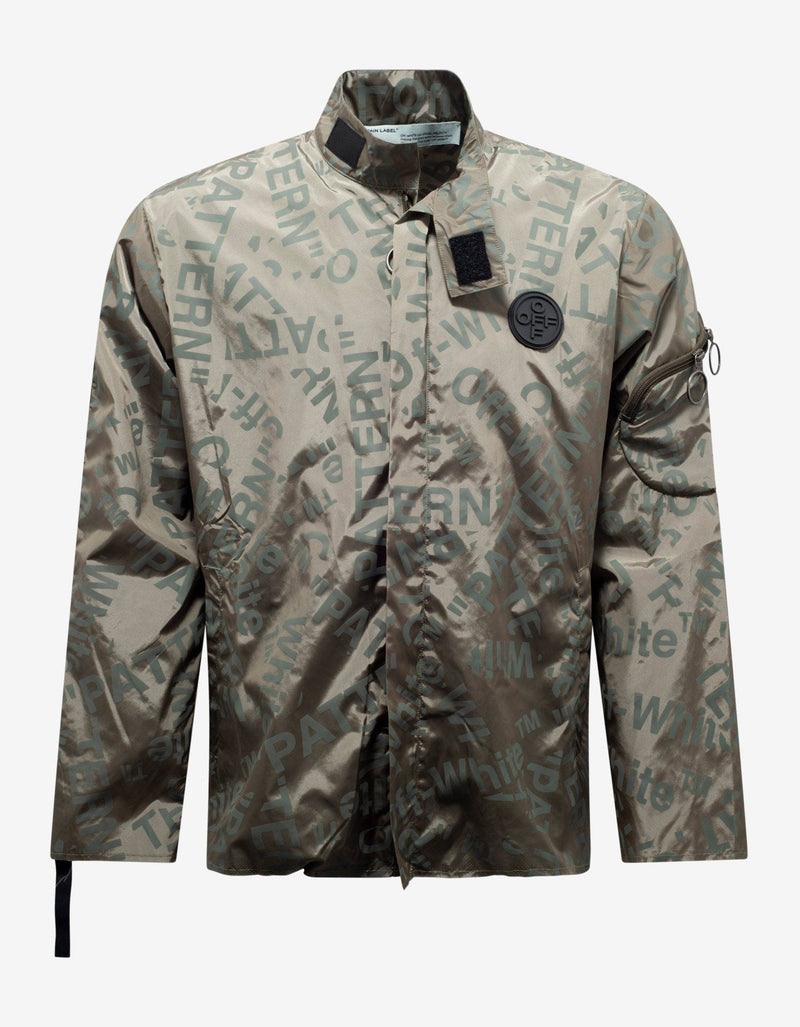 Off-White Military Green Thermo Pocket Jacket
