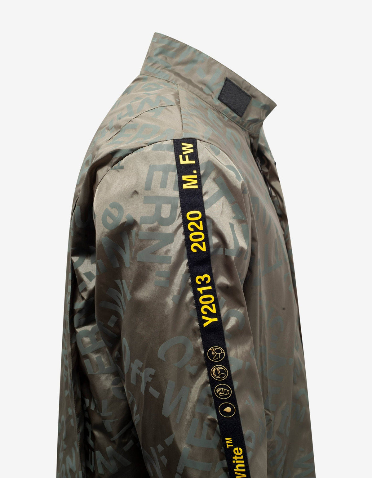 Off-White Military Green Thermo Pocket Jacket