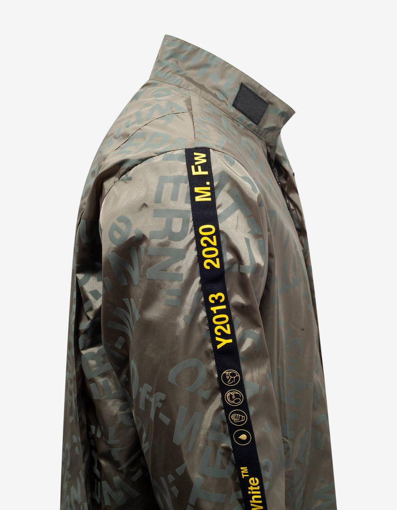 Off-White Military Green Thermo Pocket Jacket