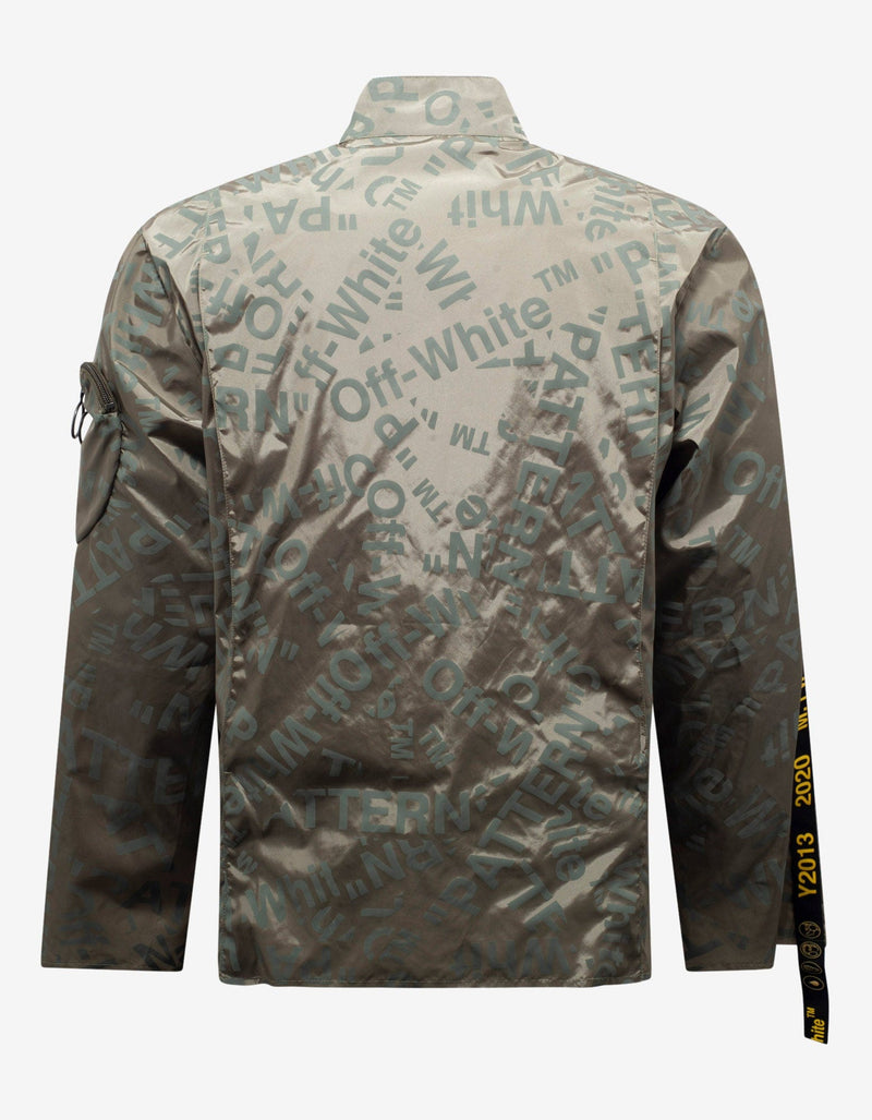 Off-White Military Green Thermo Pocket Jacket