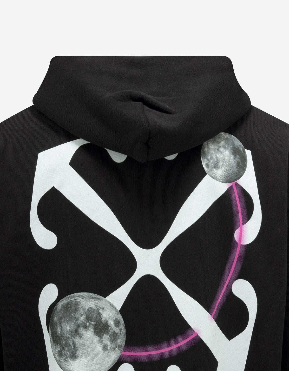 Off-White Off-White Black Double Moon Arrow Skate Hoodie