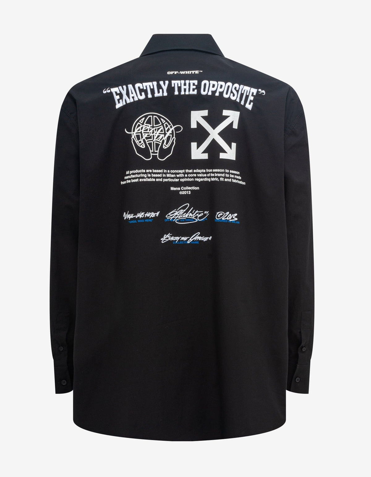 Off-White Black Exact Opp Shirt XS Black