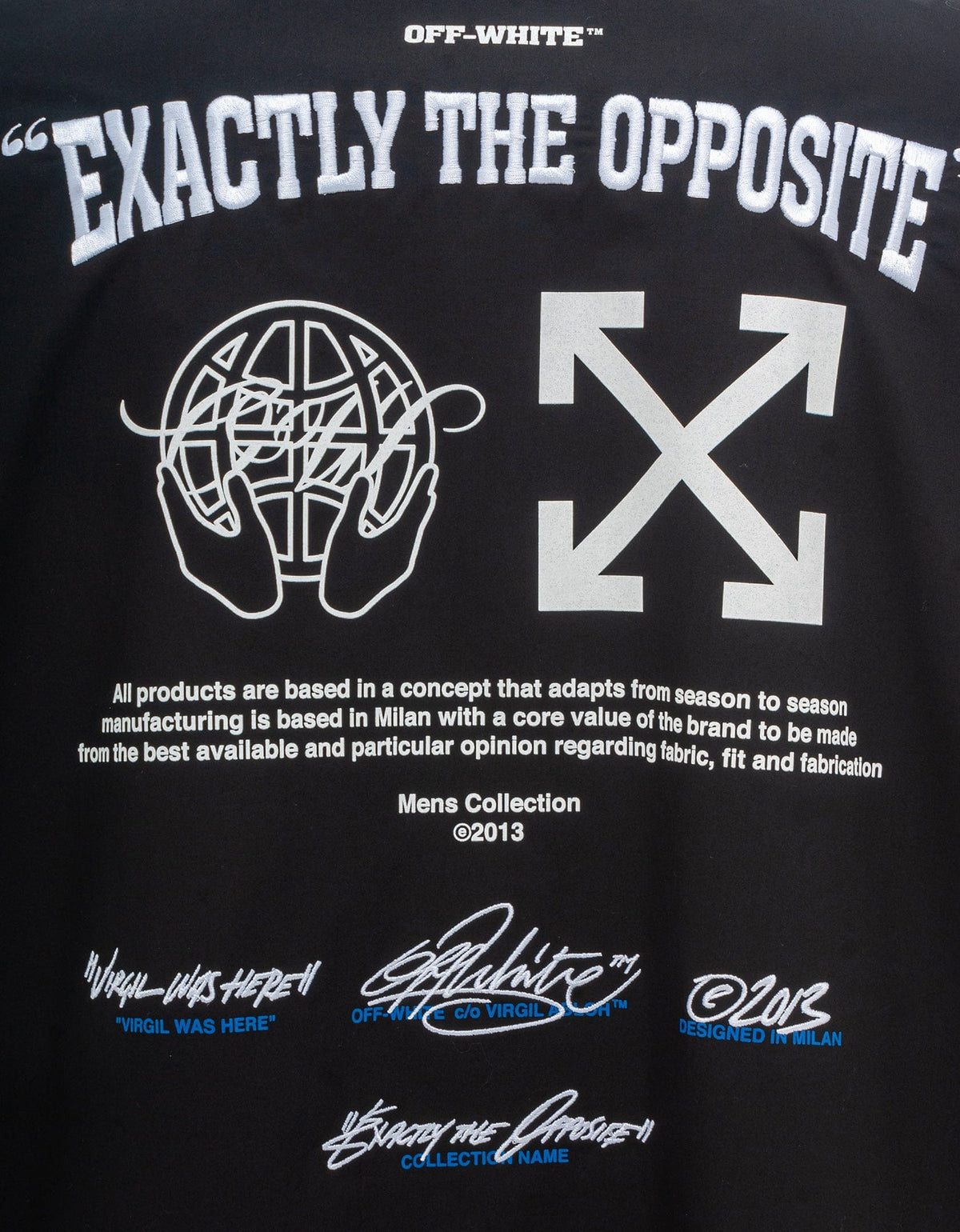 Off-White Black Exact Opp Shirt – Zoo Fashions - Main Image