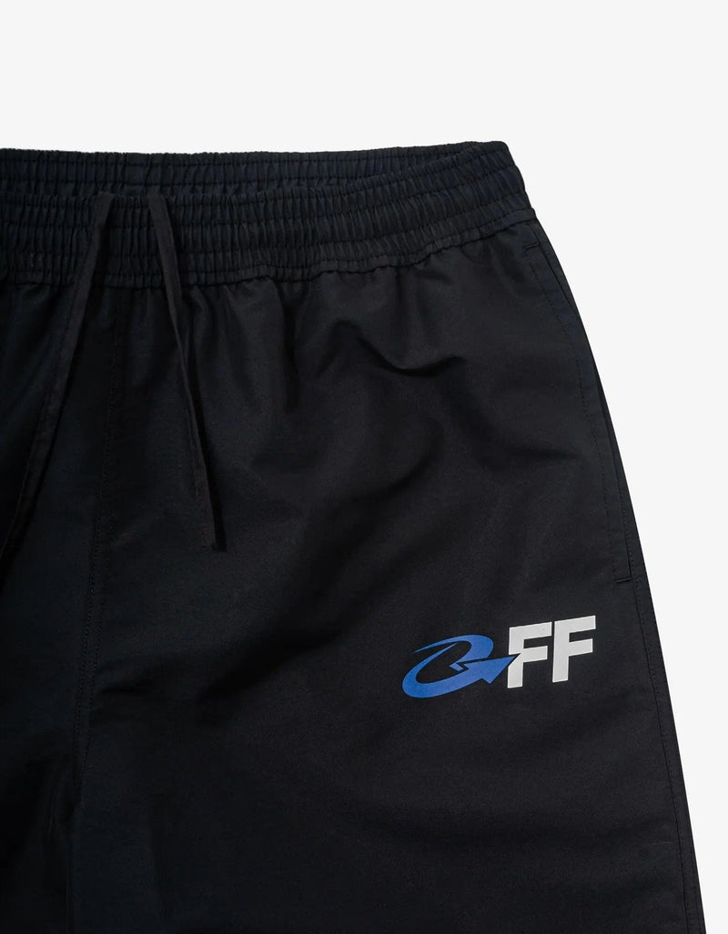 Off-White Off-White Black Exact Opp Surfer Swim Shorts