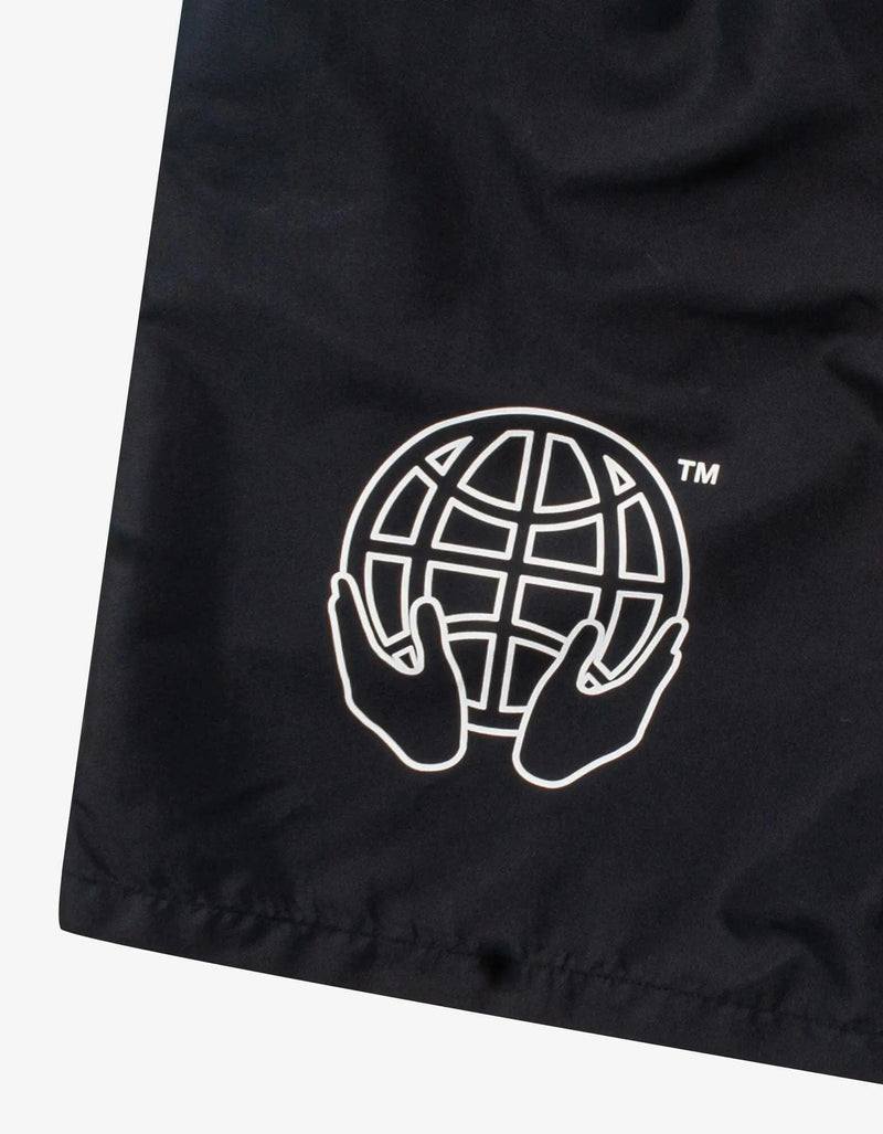 Off-White Off-White Black Exact Opp Surfer Swim Shorts