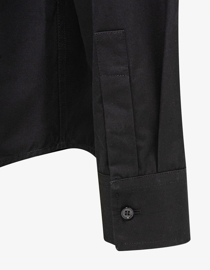 Off-White Off-White Black Eyelet Collar Shirt