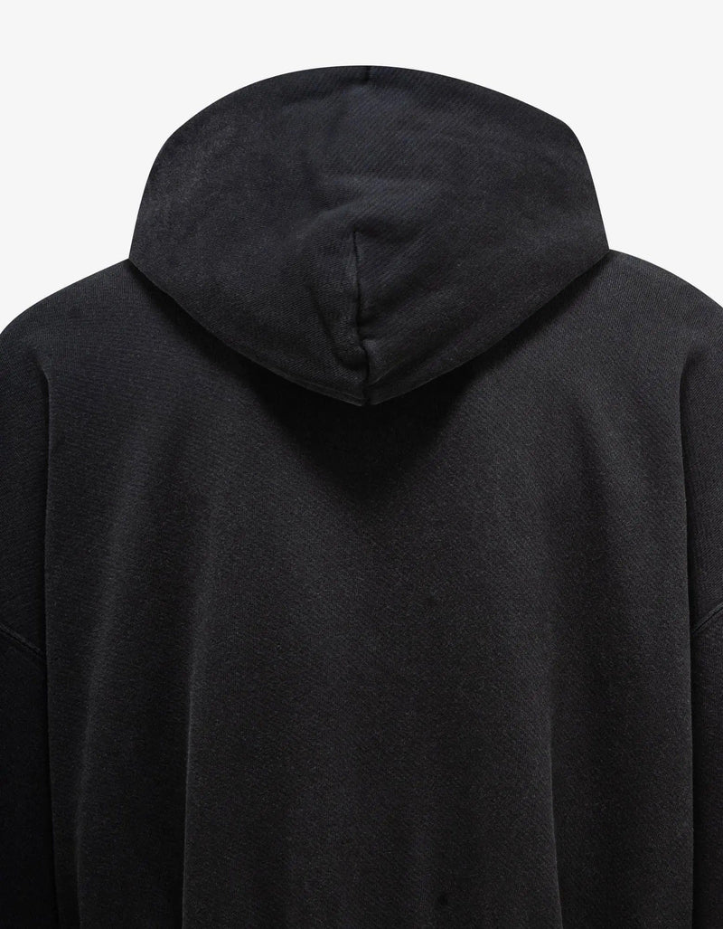 Off-White Off-White Black Eyelet Diags Hoodie