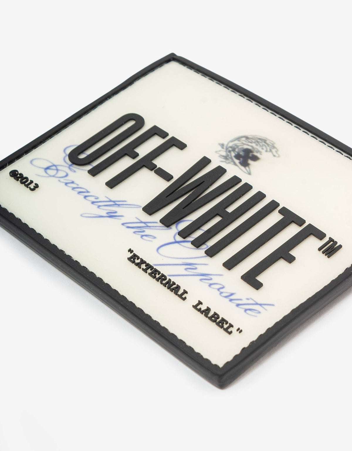 Off-White Off-White Black Logo Patch Card Holder