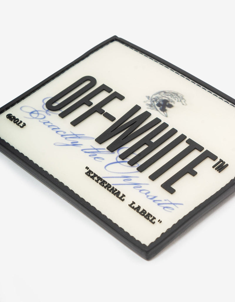 Off-White Off-White Black Logo Patch Card Holder