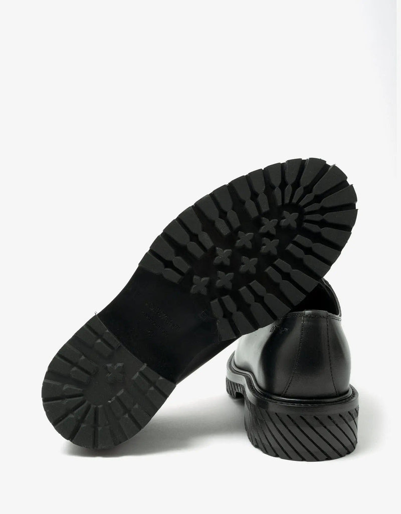 Off-White Off-White Black Military Derby Shoes