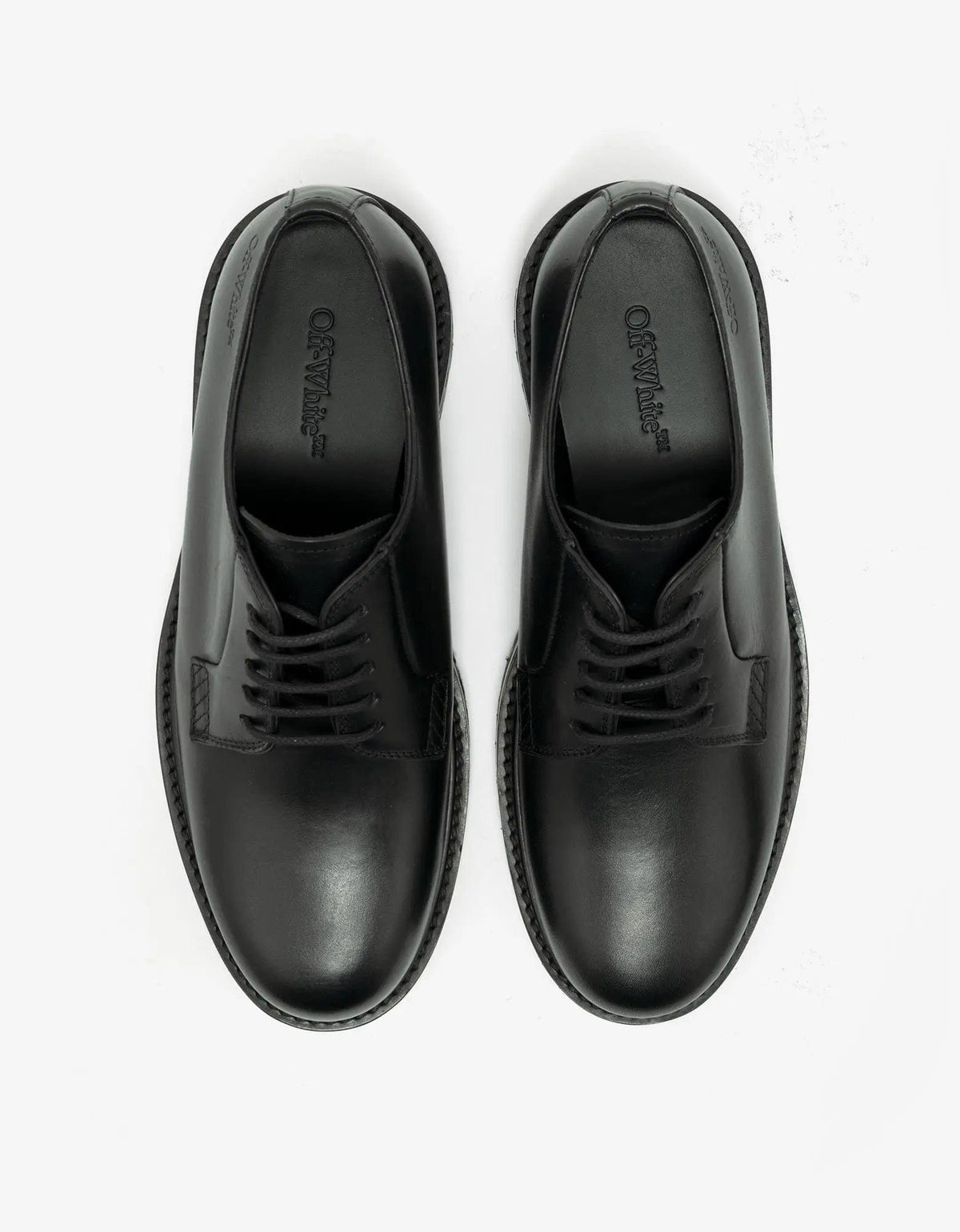 Off-White Off-White Black Military Derby Shoes