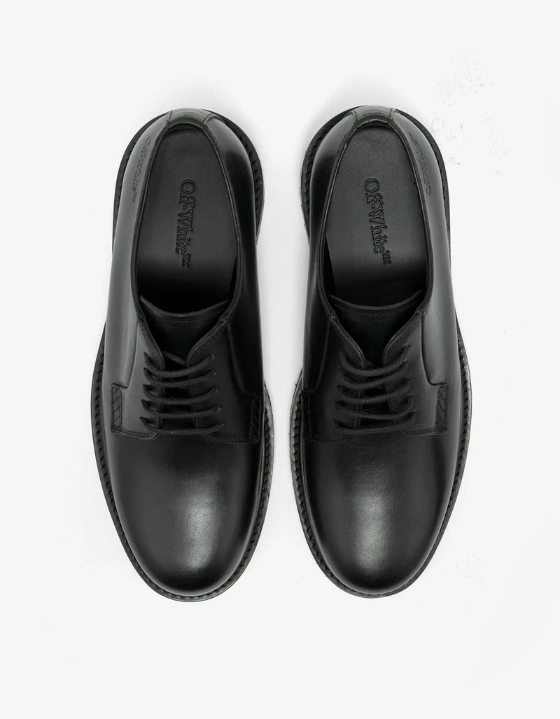 Off-White Off-White Black Military Derby Shoes