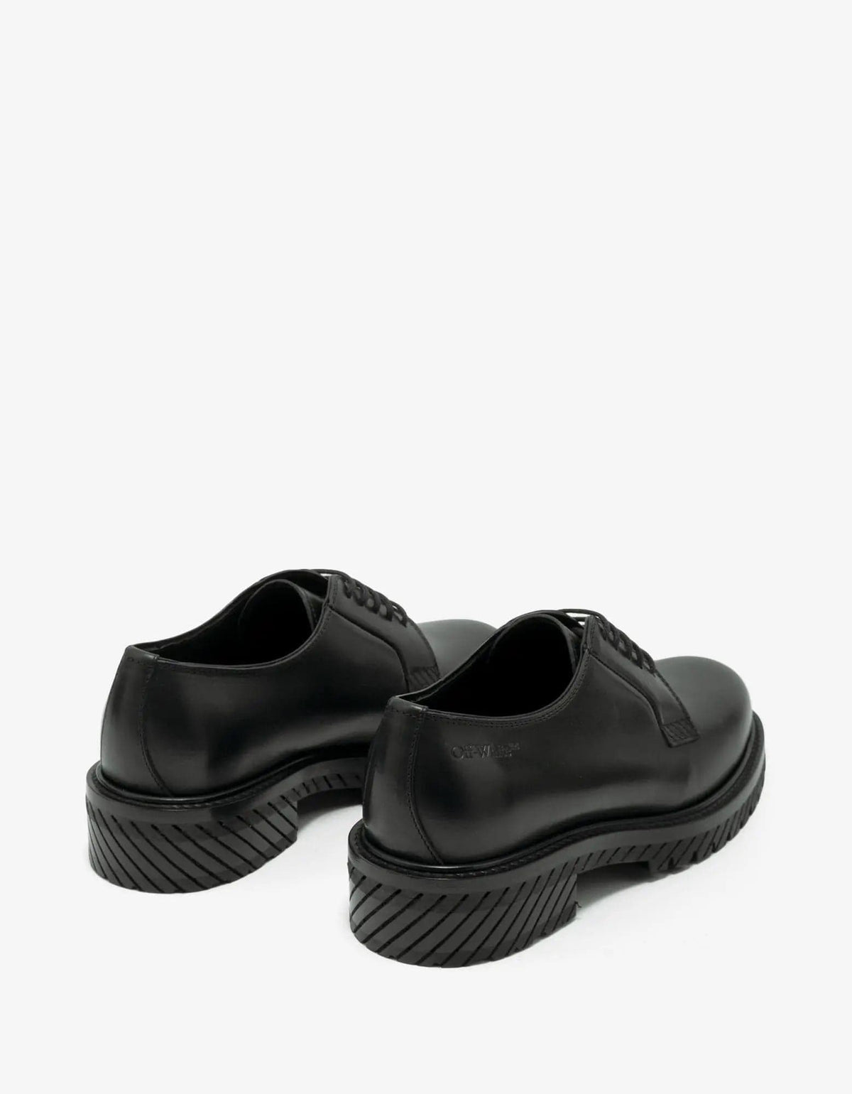 Off-White Off-White Black Military Derby Shoes