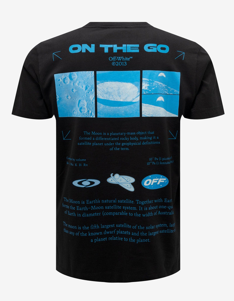 Off-White Off-White Black On The Go Moon Slim T-Shirt