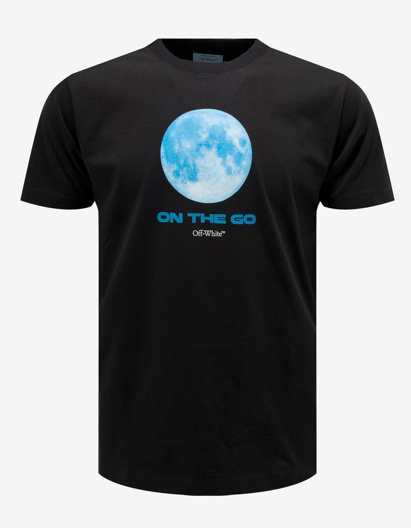 Off-White Off-White Black On The Go Moon Slim T-Shirt