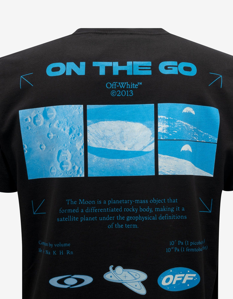 Off-White Off-White Black On The Go Moon Slim T-Shirt