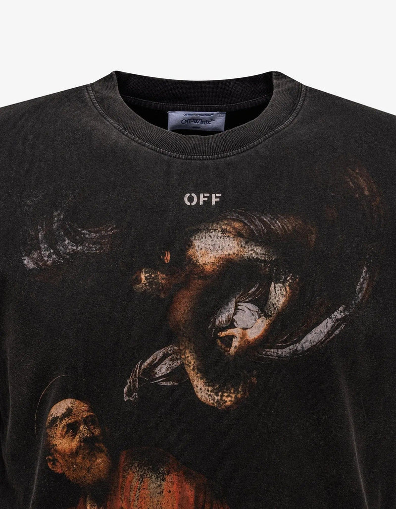 Off-White Off-White Black St. Matthew Slim T-Shirt