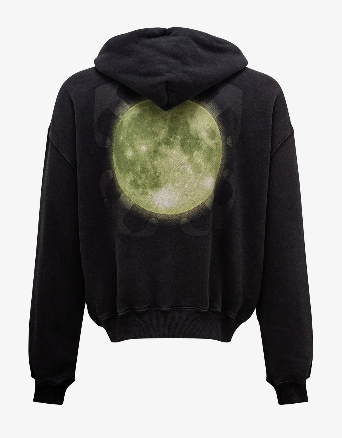 Off White Black Super Moon Hoodie