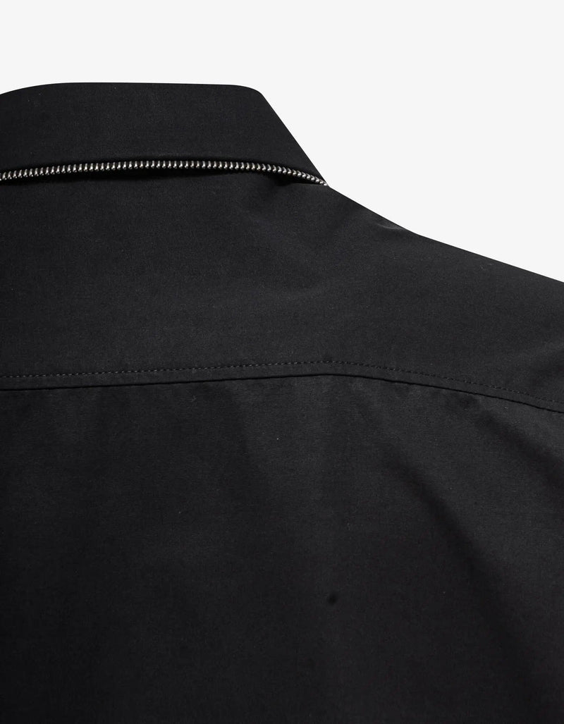 Off-White Off-White Black Zip Military Overshirt