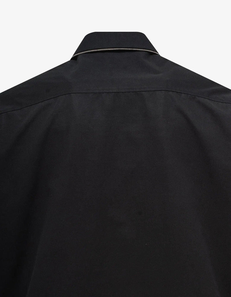 Off-White Off-White Black Zip Military Overshirt