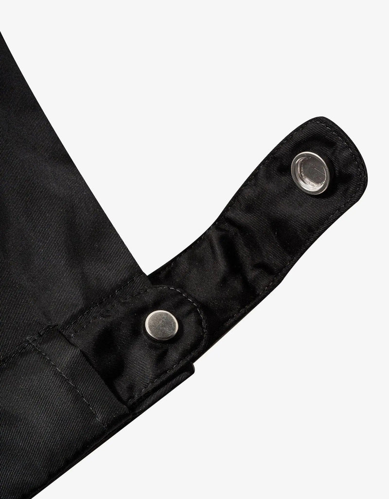 Off-White Off-White Black Zip Nylon Cargo Trousers