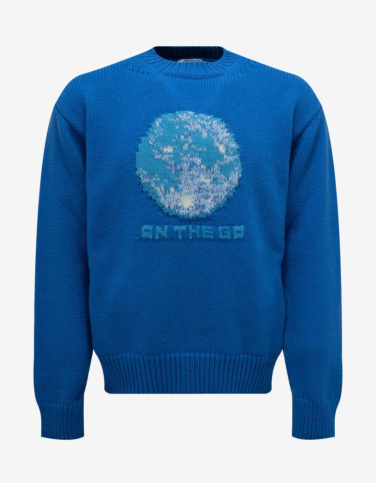 Blue On Go Moon Chunky Sweater