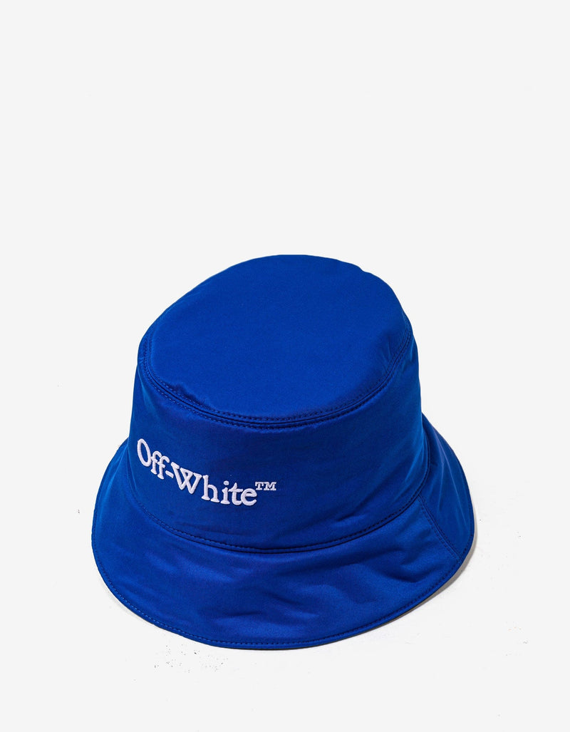 Off-White Off-White Blue Reversible Bookish Bucket Hat