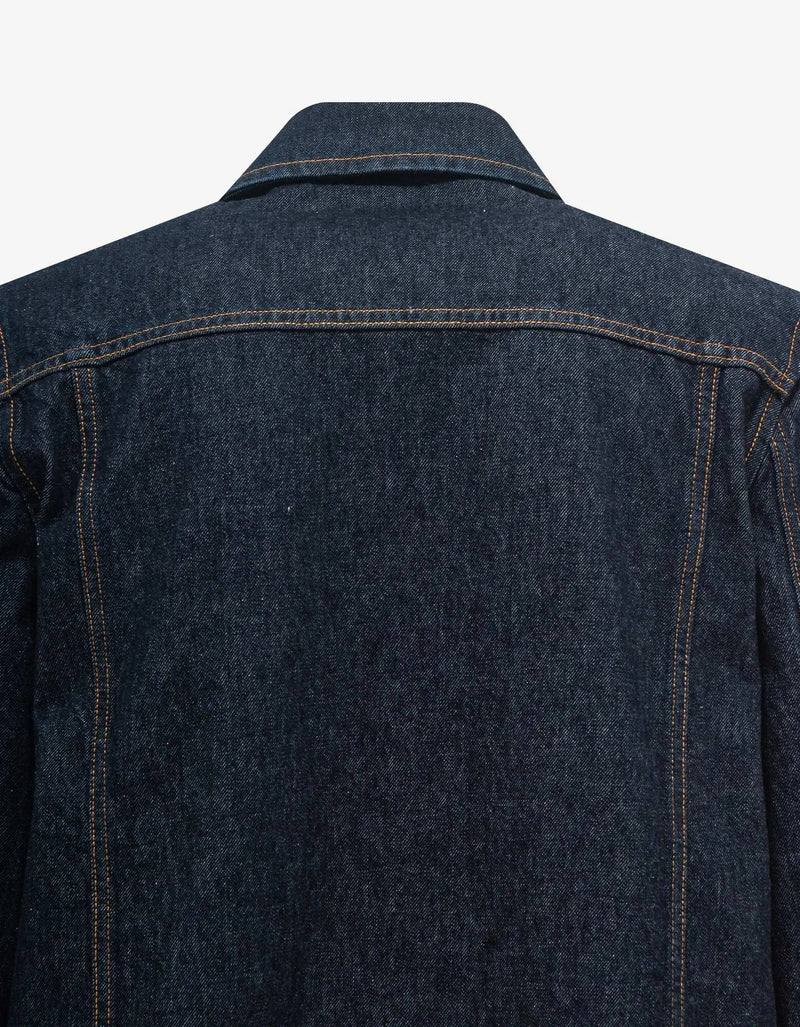 Off-White Off-White Blue Wave Off Utility Denim Jacket