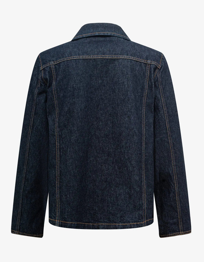 Off-White Off-White Blue Wave Off Utility Denim Jacket
