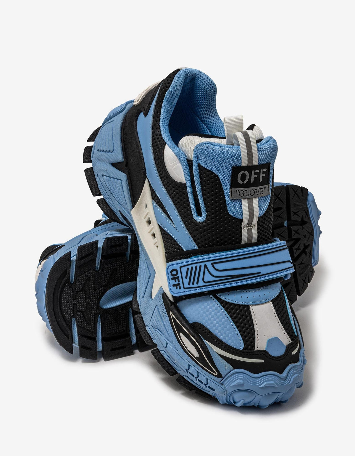 Off-White Off-White Glove Slip-On Blue Trainers