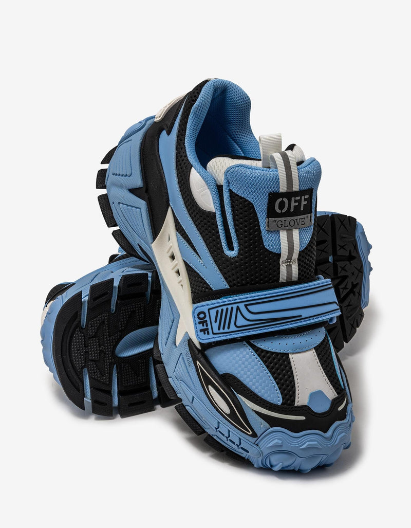 Off-White Off-White Glove Slip-On Blue Trainers