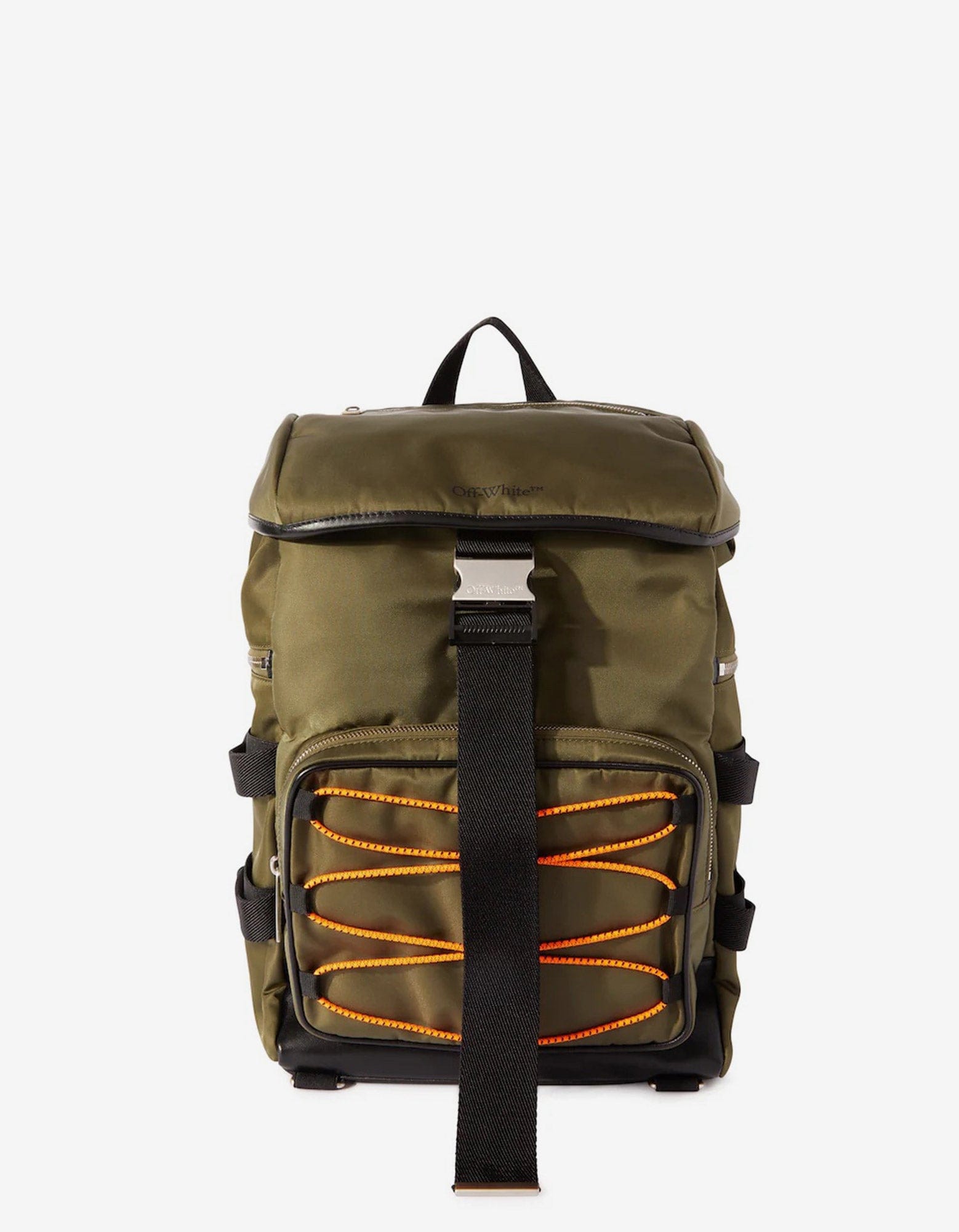 Green Courrie Flap Backpack