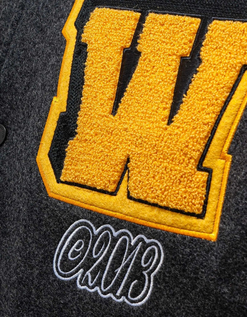 Off-White Off-White Grey Cat Varsity Jacket