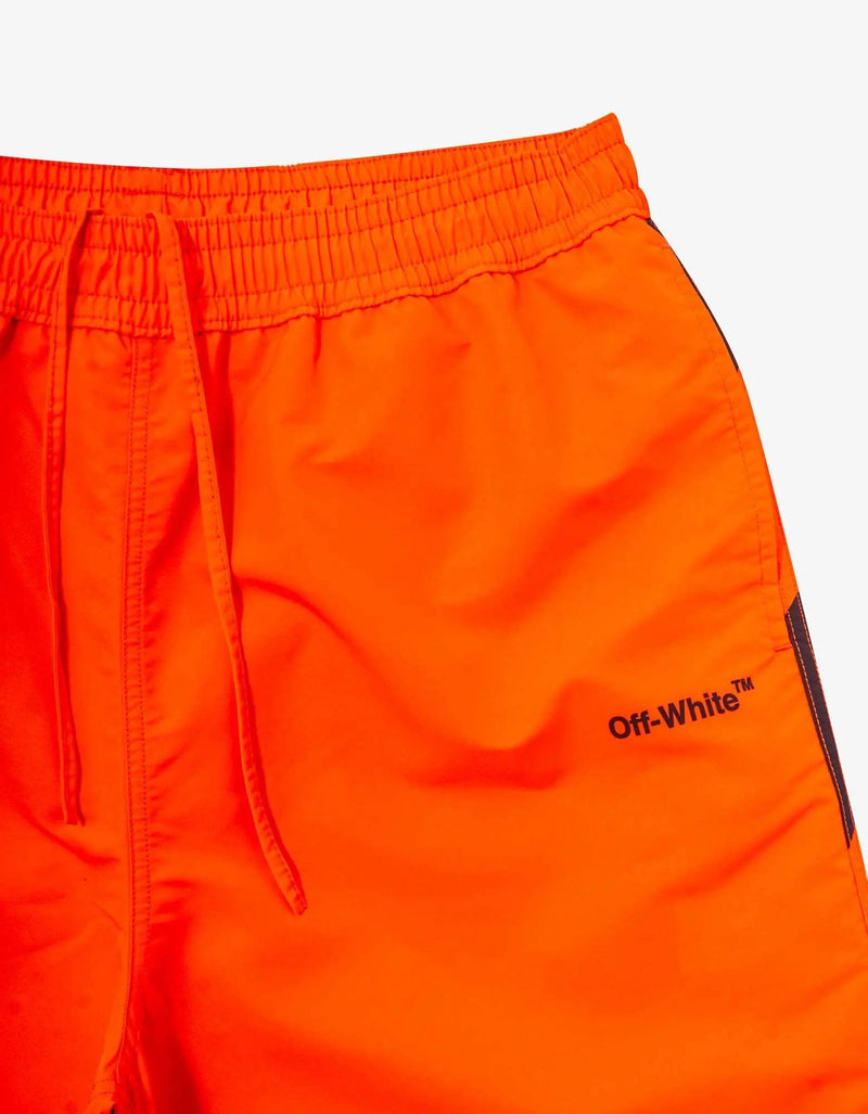 Off-White Orange Diag Surfer Swim Shorts – Zoo Fashions