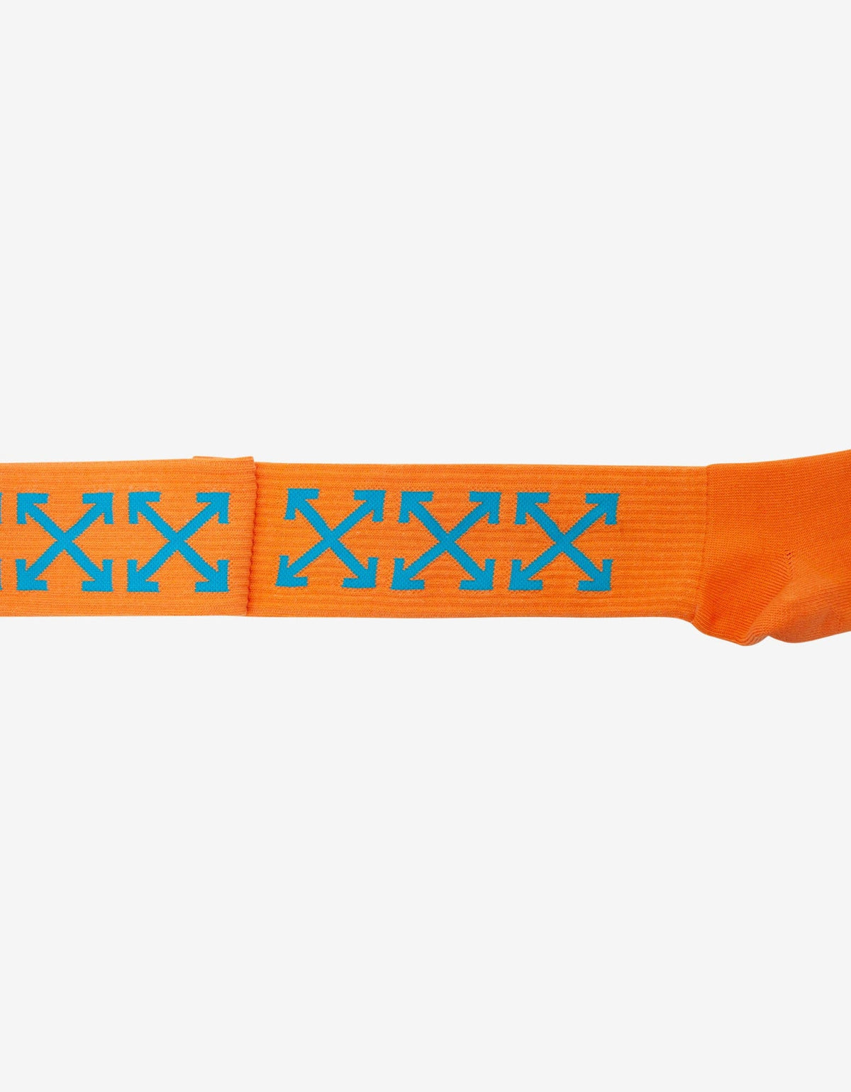 Off-White Orange Arrows Mid Length Socks