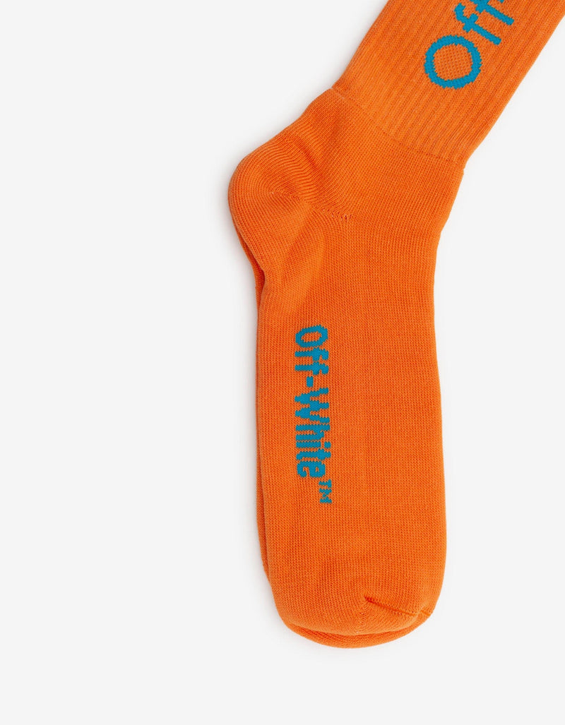 Off-White Orange Arrows Mid Length Socks