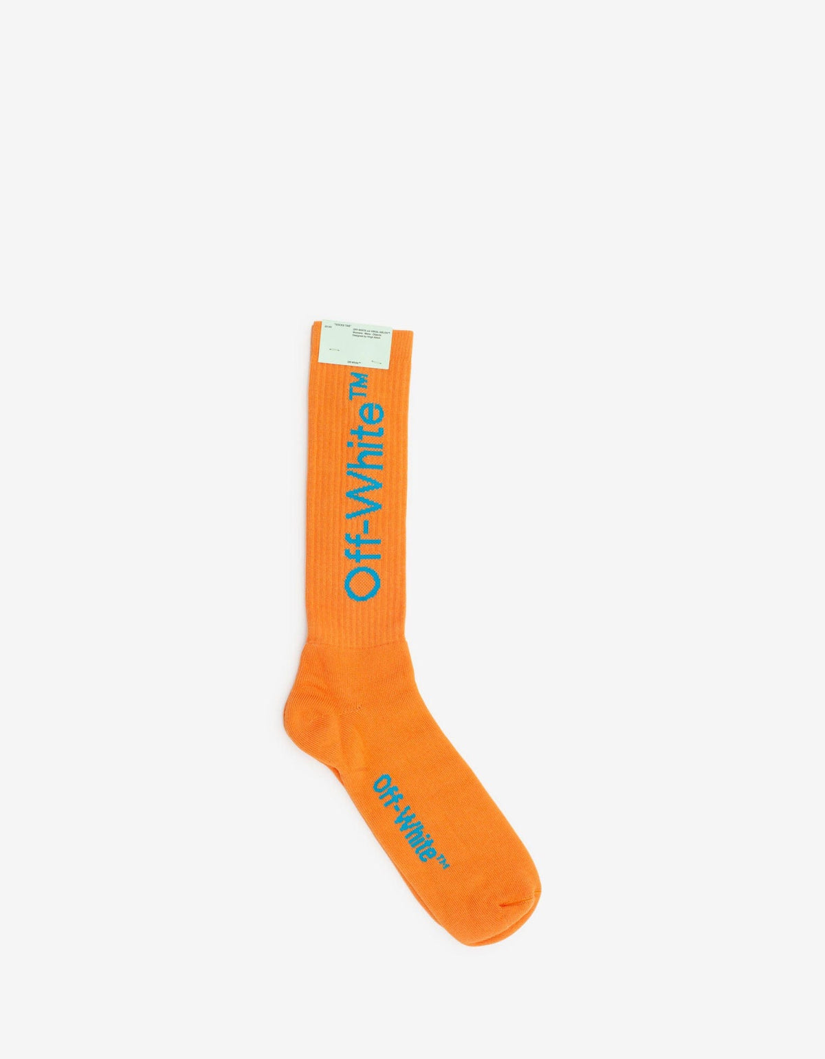 Off-White Orange Arrows Mid Length Socks