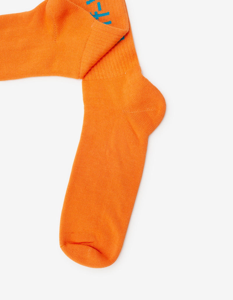 Off-White Orange Arrows Mid Length Socks