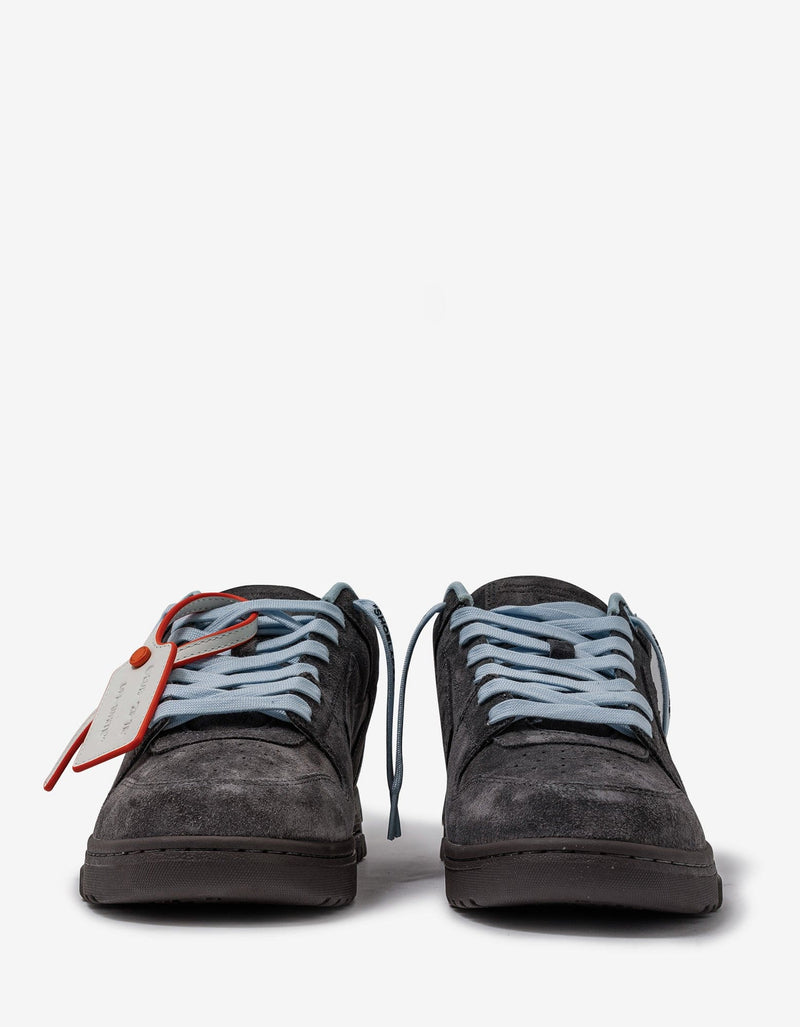 Off-White Out Of Office Grey Suede Trainers