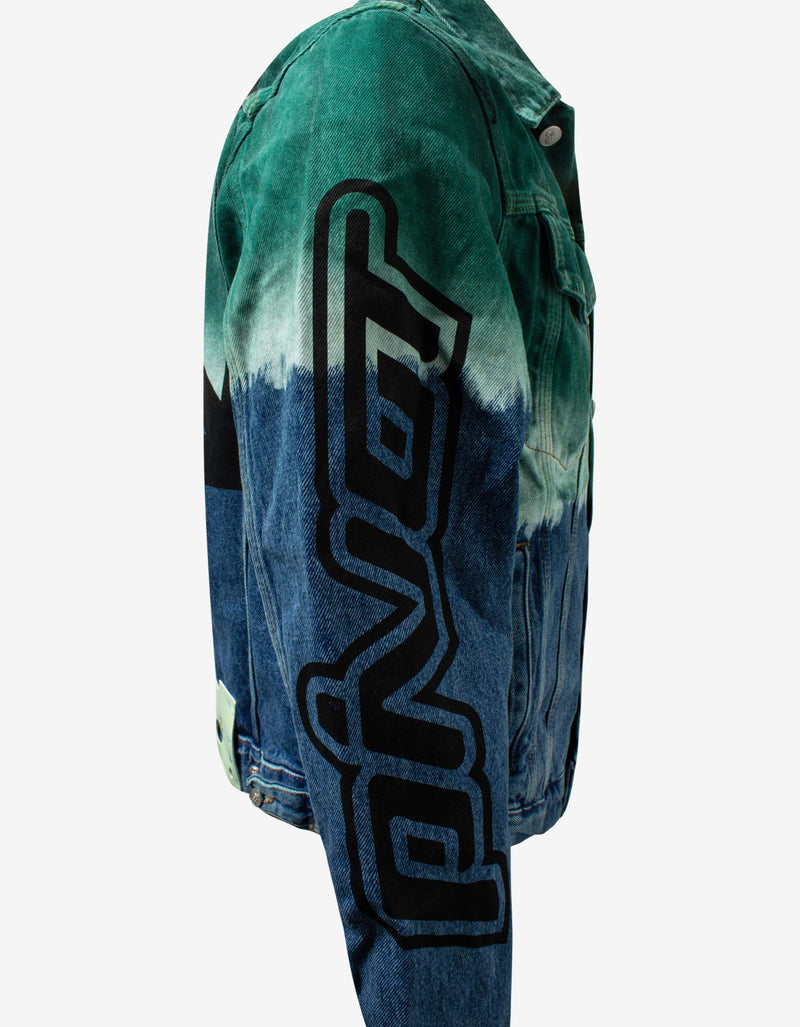 Off-White Pivot Degrade Denim Jacket