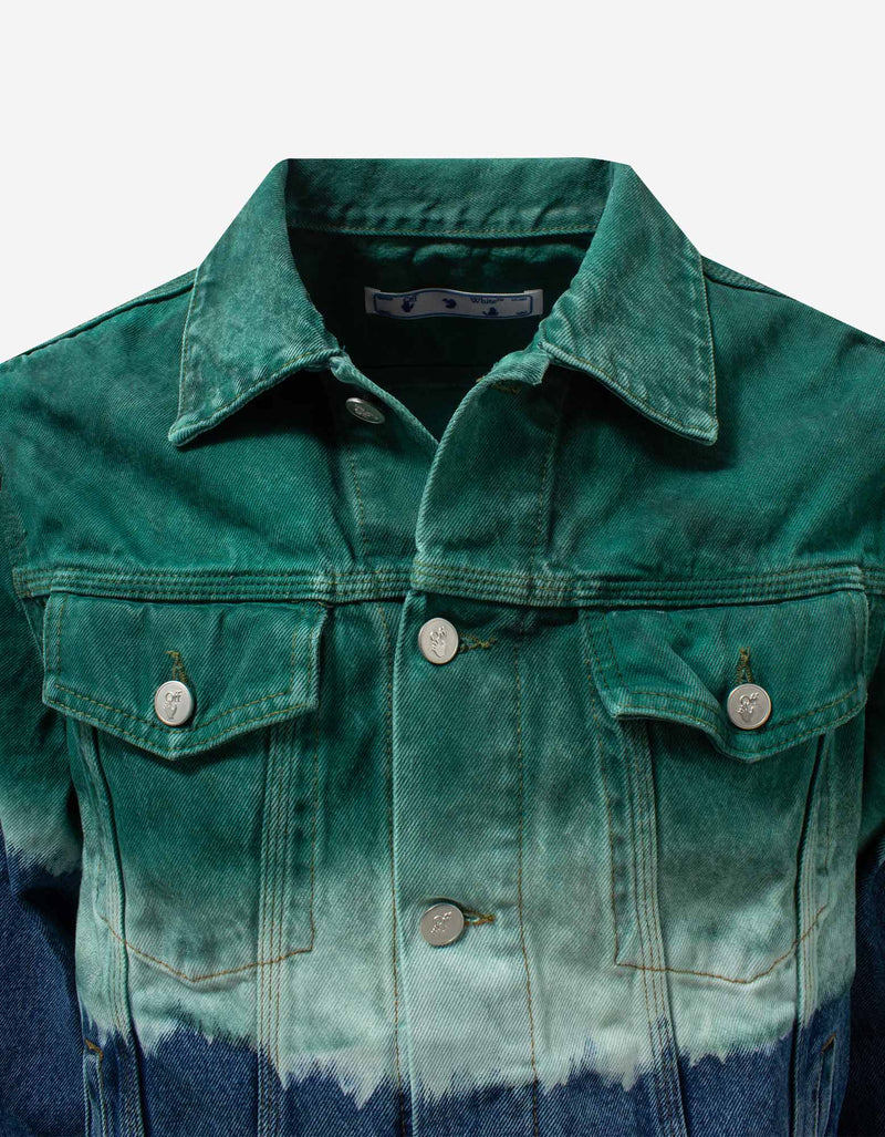 Off-White Pivot Degrade Denim Jacket
